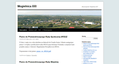 Desktop Screenshot of mogielnicaxxi.firehost.pl